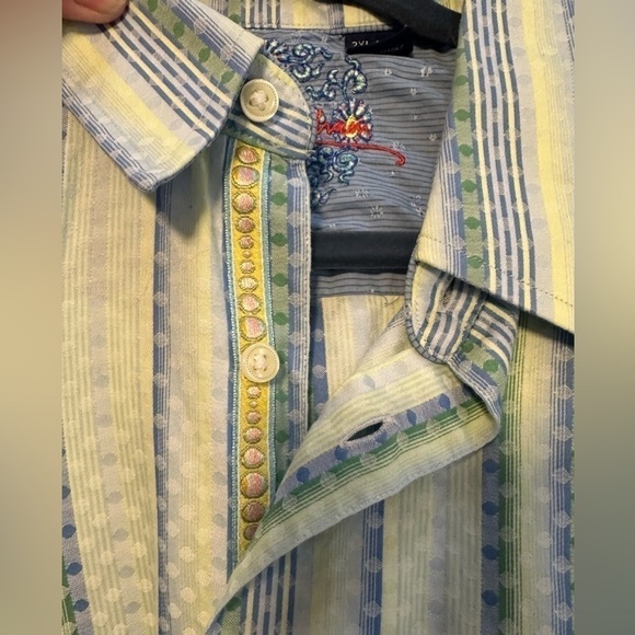 Robert Graham Men’s Button Down Shirt - Size 2X - Picture 3 of 6